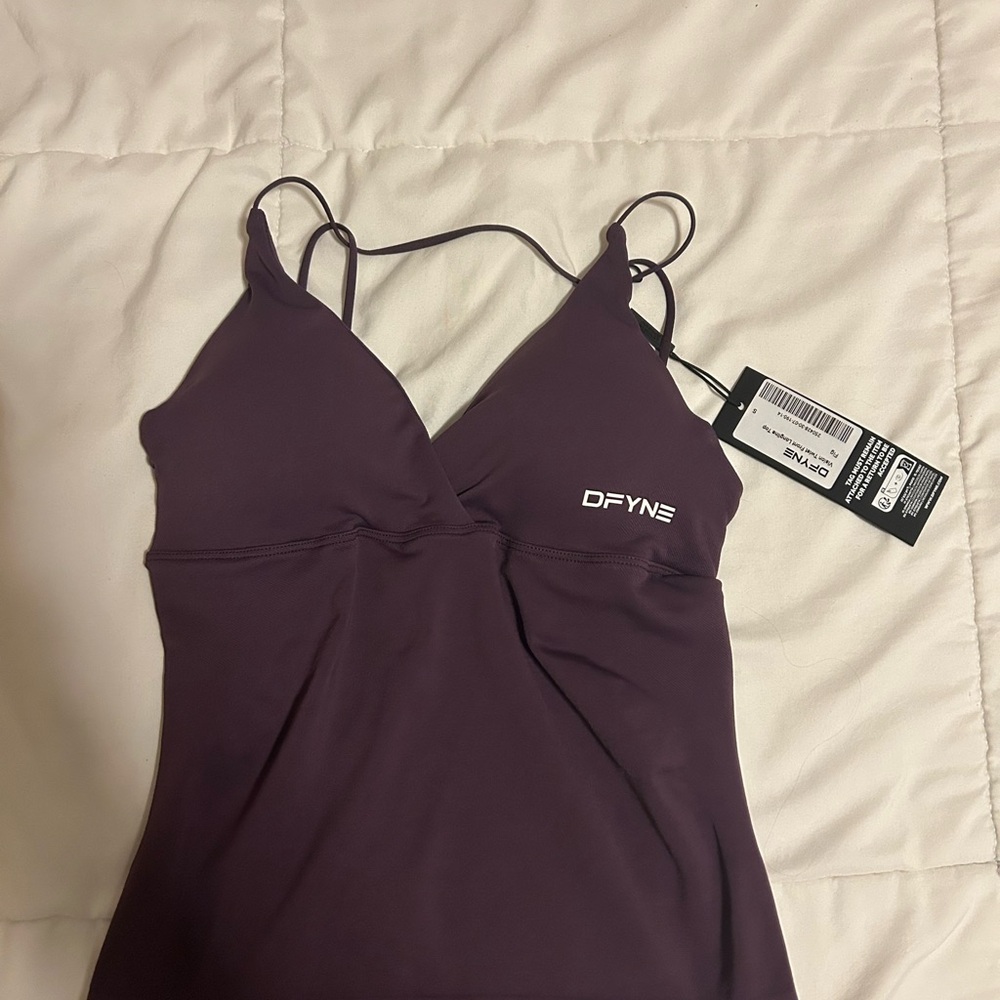 DFYNE Twist Front Longline Top